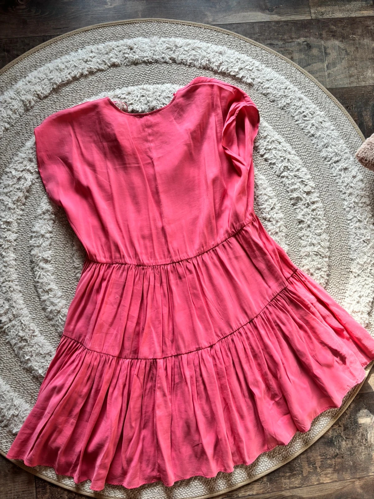 Roze Mango-jurk maat S – photo 6